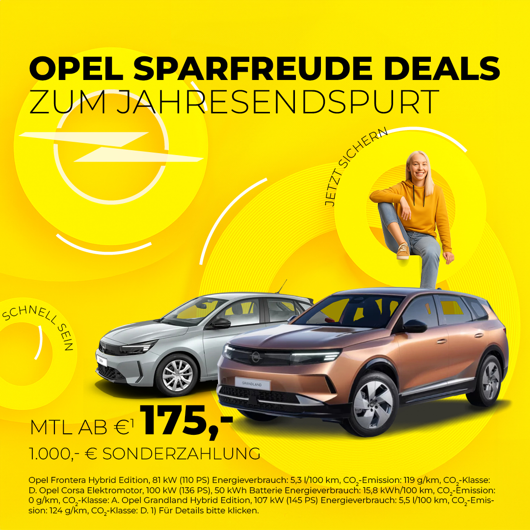 Opel Sparfreude Deals